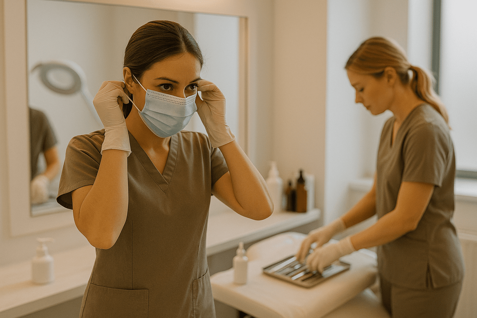 aesthetics beauty clinic staff