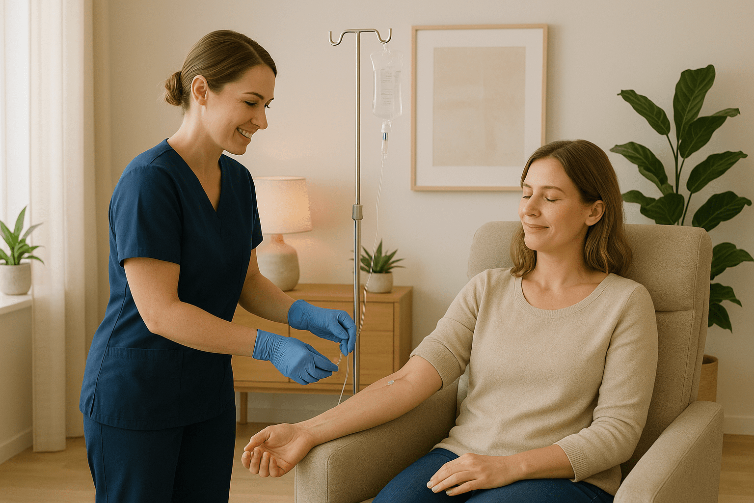 IV Therapy Client IV Therapy Injection