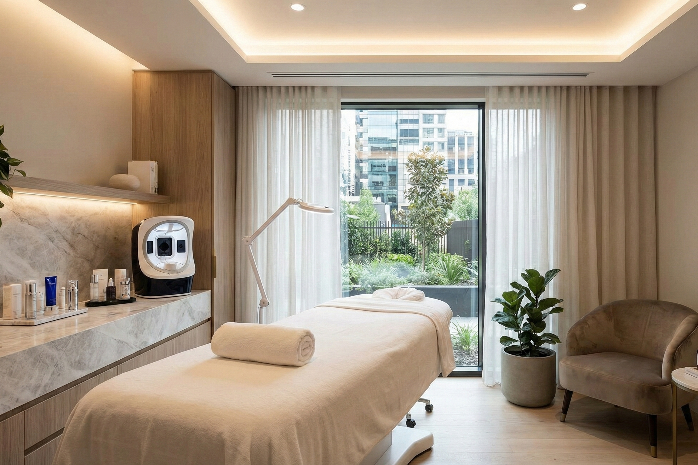 Aestheics Clinic Client Room