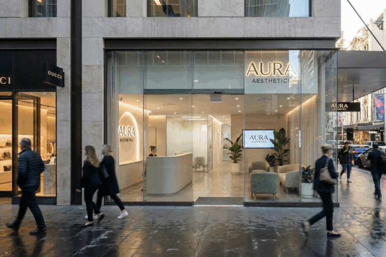 Aethetics clinic highstreet setting