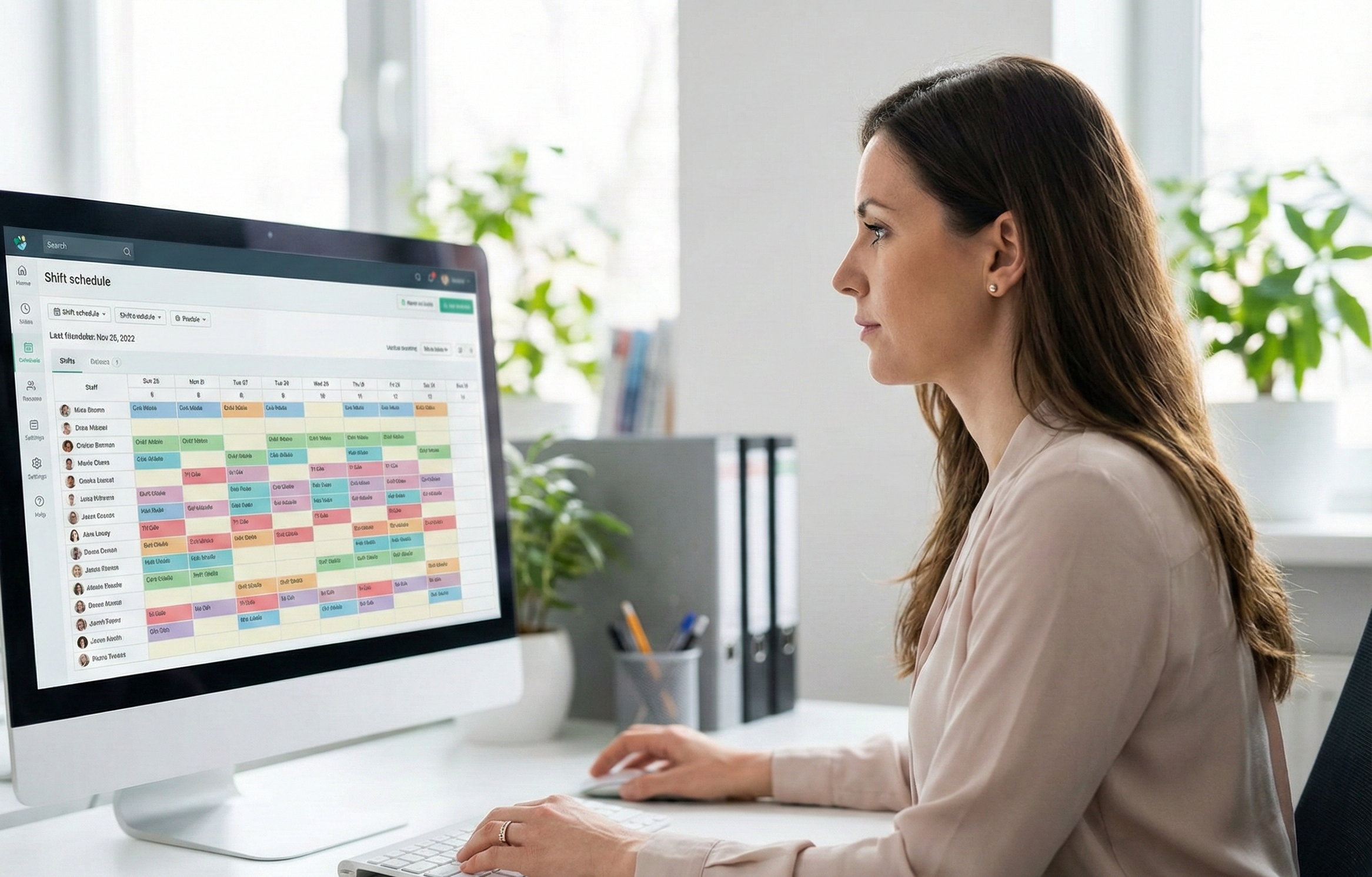 Care Home rostering and scheduling tools